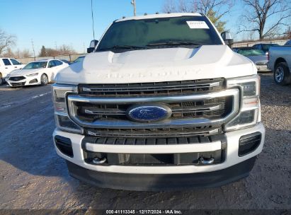 Lot #3053662042 2022 FORD F-350 PLATINUM