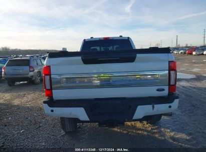 Lot #3053662042 2022 FORD F-350 PLATINUM