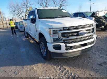 Lot #3053662042 2022 FORD F-350 PLATINUM