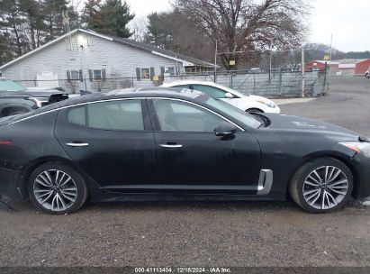 Lot #3051081084 2018 KIA STINGER PREMIUM