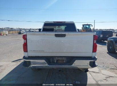 Lot #3057077948 2022 CHEVROLET SILVERADO 2500HD 4WD DOUBLE CAB STANDARD BED WT