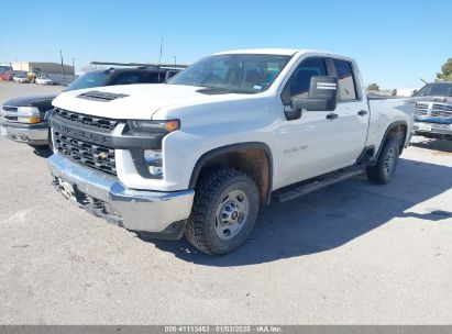 Lot #3057077948 2022 CHEVROLET SILVERADO 2500HD 4WD DOUBLE CAB STANDARD BED WT