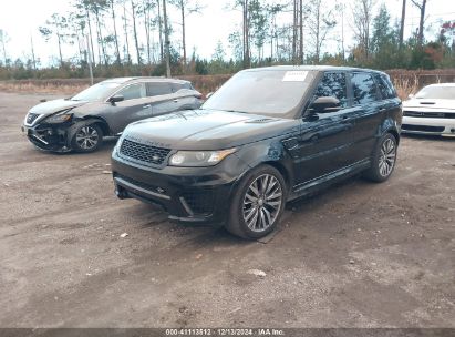 Lot #3042564356 2016 LAND ROVER RANGE ROVER SPORT 5.0L V8 SUPERCHARGED SVR