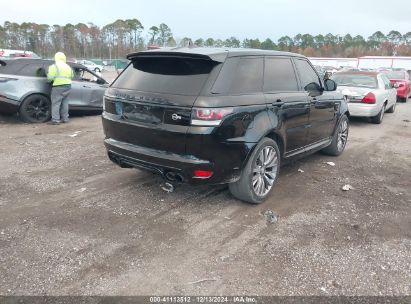 Lot #3042564356 2016 LAND ROVER RANGE ROVER SPORT 5.0L V8 SUPERCHARGED SVR