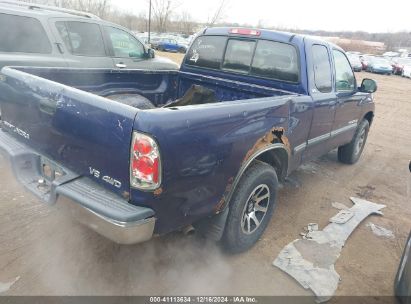 Lot #3035079614 2000 TOYOTA TUNDRA SR5 V8