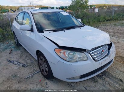 Lot #3051091940 2010 HYUNDAI ELANTRA GLS