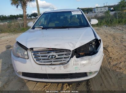 Lot #3051091940 2010 HYUNDAI ELANTRA GLS