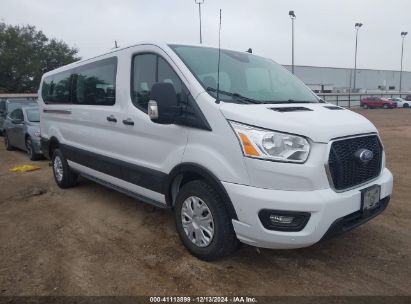 Lot #3050082351 2022 FORD TRANSIT-350 PASSENGER VAN XLT