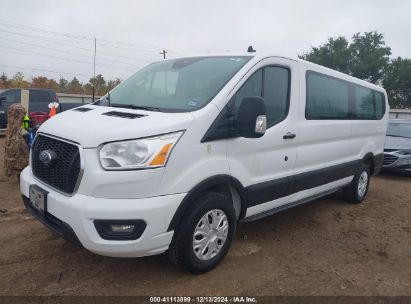 Lot #3050082351 2022 FORD TRANSIT-350 PASSENGER VAN XLT