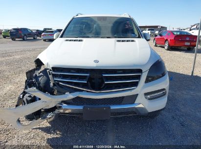 Lot #3056475016 2012 MERCEDES-BENZ ML 350 4MATIC