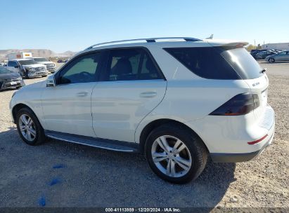 Lot #3056475016 2012 MERCEDES-BENZ ML 350 4MATIC