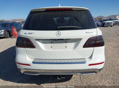 Lot #3056475016 2012 MERCEDES-BENZ ML 350 4MATIC