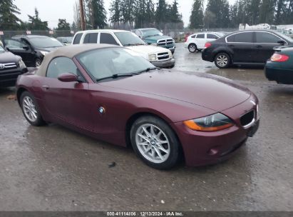 Lot #3035091453 2003 BMW Z4 2.5I