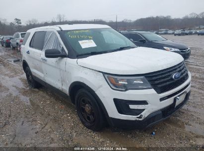 Lot #3051091931 2018 FORD POLICE INTERCEPTOR UTILITY