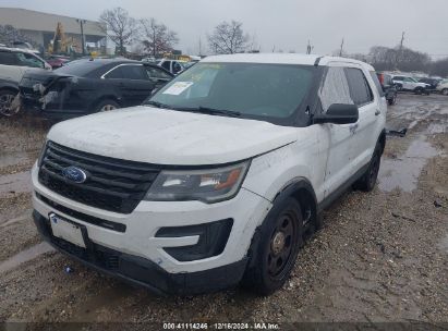 Lot #3051091931 2018 FORD POLICE INTERCEPTOR UTILITY