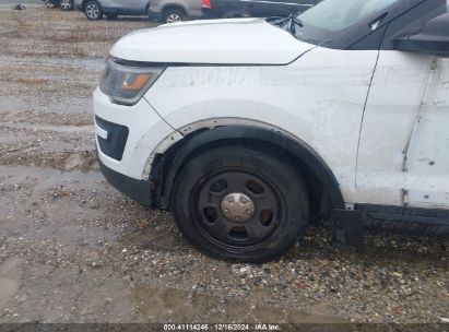 Lot #3051091931 2018 FORD POLICE INTERCEPTOR UTILITY