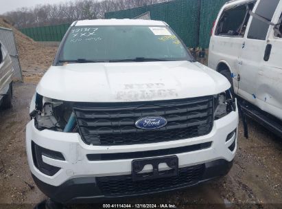 Lot #3051091928 2017 FORD UTILITY POLICE INTERCEPTOR