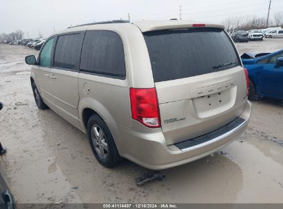 Lot #3046375684 2013 DODGE GRAND CARAVAN SXT