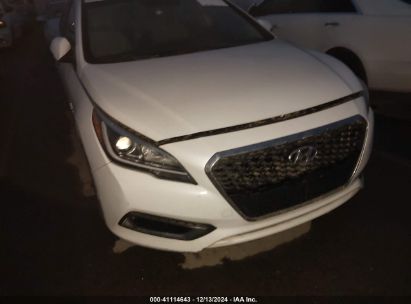 Lot #3053067899 2017 HYUNDAI SONATA HYBRID SE