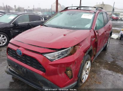 Lot #3035091443 2020 TOYOTA RAV4 HYBRID XLE