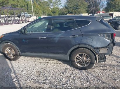 Lot #3050082348 2017 HYUNDAI SANTA FE SPORT 2.4L