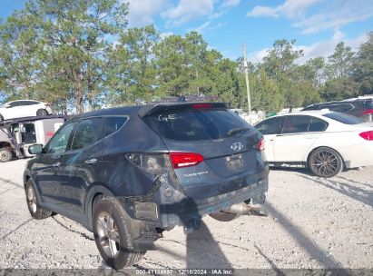 Lot #3050082348 2017 HYUNDAI SANTA FE SPORT 2.4L