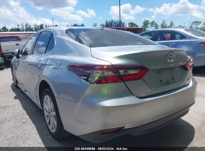 Lot #3035095556 2022 TOYOTA CAMRY LE