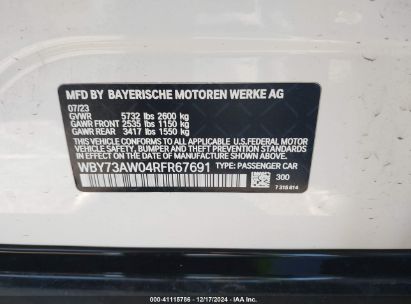 Lot #3035091420 2024 BMW I4 EDRIVE40