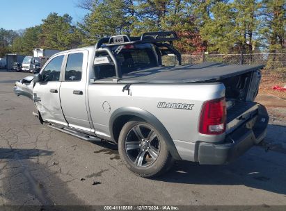 Lot #3065112768 2021 RAM 1500 CLASSIC WARLOCK  4X4 6'4 BOX