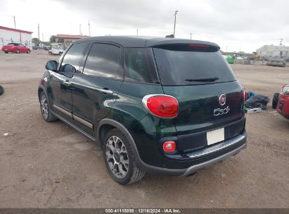 Lot #3037528655 2014 FIAT 500L TREKKING