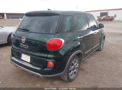 Lot #3037528655 2014 FIAT 500L TREKKING