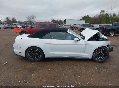 Lot #3052079207 2022 FORD MUSTANG ECOBOOST PREMIUM