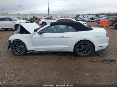 Lot #3052079207 2022 FORD MUSTANG ECOBOOST PREMIUM