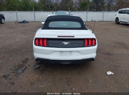 Lot #3052079207 2022 FORD MUSTANG ECOBOOST PREMIUM