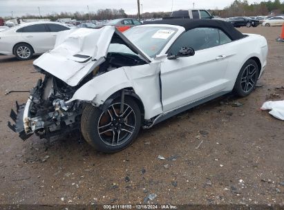 Lot #3052079207 2022 FORD MUSTANG ECOBOOST PREMIUM