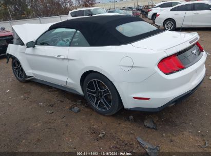 Lot #3052079207 2022 FORD MUSTANG ECOBOOST PREMIUM