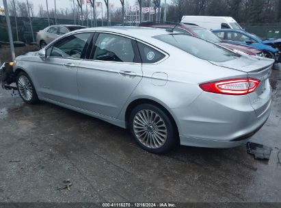 Lot #3050077011 2014 FORD FUSION HYBRID TITANIUM