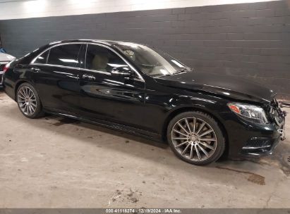 Lot #3042564597 2016 MERCEDES-BENZ S 550 4MATIC