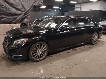 Lot #3042564597 2016 MERCEDES-BENZ S 550 4MATIC