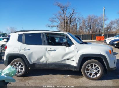 Lot #3035079591 2022 JEEP RENEGADE LATITUDE 4X4