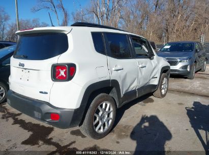 Lot #3035079591 2022 JEEP RENEGADE LATITUDE 4X4