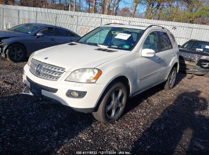 Lot #3046375401 2008 MERCEDES-BENZ ML 350 4MATIC