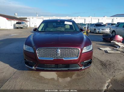 Lot #3056065734 2017 LINCOLN CONTINENTAL SELECT