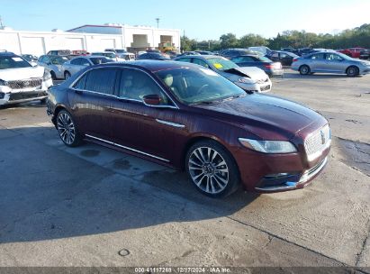 Lot #3056065734 2017 LINCOLN CONTINENTAL SELECT