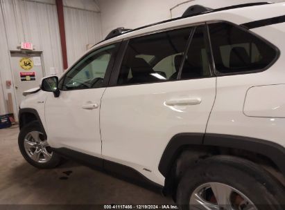 Lot #3048458844 2021 TOYOTA RAV4 HYBRID XLE