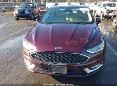 Lot #3034048871 2018 FORD FUSION HYBRID PLATINUM