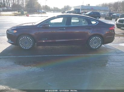 Lot #3034048871 2018 FORD FUSION HYBRID PLATINUM