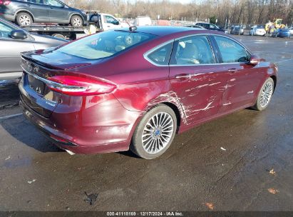 Lot #3034048871 2018 FORD FUSION HYBRID PLATINUM