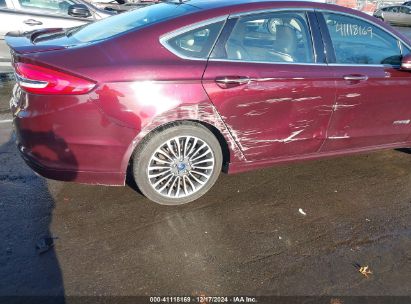 Lot #3034048871 2018 FORD FUSION HYBRID PLATINUM