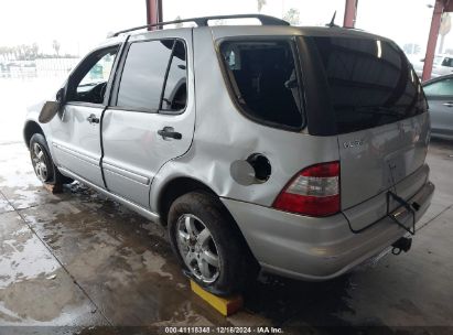 Lot #3046372227 2004 MERCEDES-BENZ ML 350 4MATIC